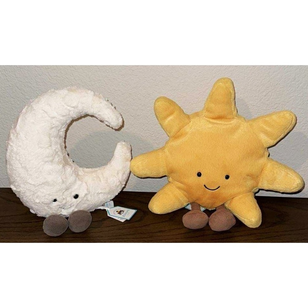 NEW Authentic Jellycat Amuseables Sun & Moon Medium Jellycat